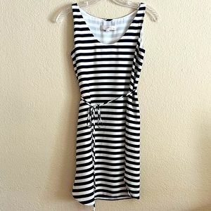 LOFT Shift Dress with matching tie belt